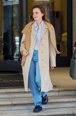 EMMA WATSON Leaves Her Hotel in Milan 02/21/2024