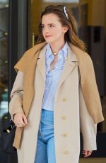 EMMA WATSON Leaves Her Hotel in Milan 02/21/2024