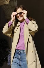 EMMA WATSON Out and About in Milan 02/25/2024