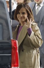 EMMA WATSON Out and About in Milan 02/25/2024