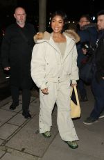EMMA WEYMOUTH and EVE Arrives at Burberry Fashion Week Afterparty in London 02/19/2024