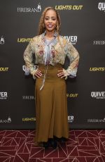 ERICA PEEPLES at Lights Out Special Screening in Los Angeles 02/20/2024