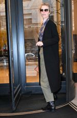 EVA HERZIGOVA Arrives at Her Hotel in Milan 02/23/2024