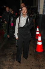 FAOUZIA Arrives at 2024 Warner Music Group Pre-GRAMMY Party at Citizen News in Los Angeles 02/01/2024