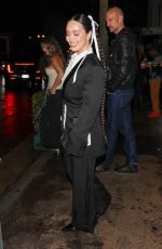 FAOUZIA Arrives at 2024 Warner Music Group Pre-GRAMMY Party at Citizen News in Los Angeles 02/01/2024