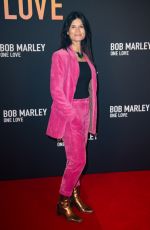 FLAVIE PEAN at Bob Marley One Love Premiere at Grand Rex in Paris 02/01/2024