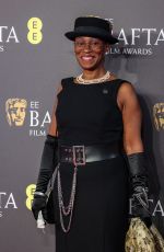 FLO WILSON at EE Bafta Film Awards 2024 in London 02/18/2024