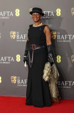 FLO WILSON at EE Bafta Film Awards 2024 in London 02/18/2024
