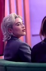 FLORENCE PUGH and REBECCA FERGUSON at The One Show in London 02/14/2024