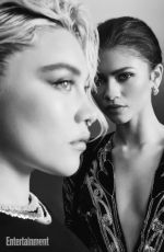 FLORENCE PUGH and ZENDAYA for Entertainment Weekly, February 2024