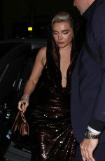 FLORENCE PUGH Arrives at Dune: Part 2 Premiere Afterparty in London 02/15/2024