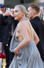 FLORENCE PUGH Arrives at Dune: Part Two Premiere at Josie Robertson Plaza at Lincoln Center in New York 02/25/2024