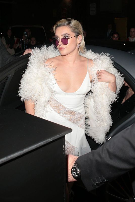 FLORENCE PUGH Arrives at Netflix Bafta Afterparty in London 02/18/2024