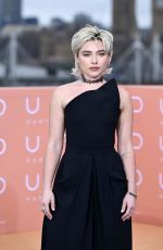 FLORENCE PUGH at Dune: Part Two Photocall in London 02/14/2024