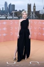 FLORENCE PUGH at Dune: Part Two Photocall in London 02/14/2024