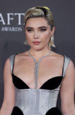 FLORENCE PUGH at EE Bafta Film Awards 2024 in London 02/18/2024