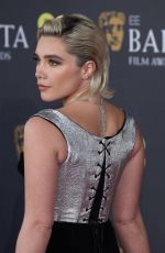FLORENCE PUGH at EE Bafta Film Awards 2024 in London 02/18/2024
