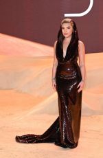 FLORENCE PUGH at The Dune: Part Two Premiere in London 02/15/2024
