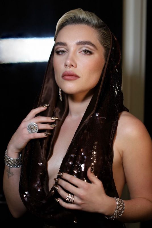 FLORENCE PUGH - Dune: Part 2 London Premiere Portrait, February 2024
