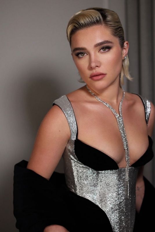 FLORENCE PUGH – EE Bafta Film Awards Portrait, February 2024