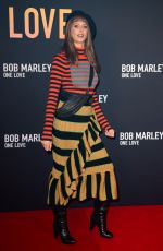 FREDERIQUE BELL at Bob Marley One Love Premiere at Grand Rex in Paris 02/01/2024