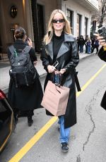 FRIDA AASEN and CINDY MELLO Leaves Their Hotel in Milan 02/23/2024