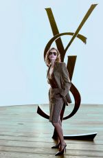GABRIELLA BROOKS at Saint Laurent Womenswear Fall/Winter 2024-2025 Show at Paris Fashion Week 02/27/2024