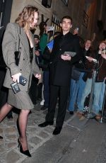 GABRIELLA BROOKS Leaves YSL Afterparty in Paris 02/27/2024