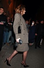 GABRIELLA BROOKS Leaves YSL Afterparty in Paris 02/27/2024