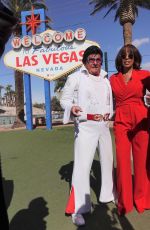GAYLE KING Out in Las Vegas During Super Bowl Weekend 02/09/2024