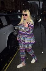 GEMMA COLLINS and Rami Hawash on a Date Night at Scotts in Mayfair 02/26/2024