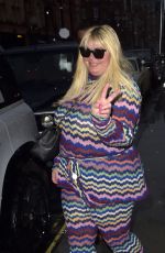 GEMMA COLLINS and Rami Hawash on a Date Night at Scotts in Mayfair 02/26/2024