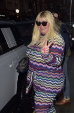 GEMMA COLLINS and Rami Hawash on a Date Night at Scotts in Mayfair 02/26/2024