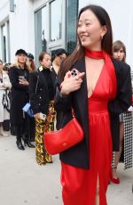 GIA KIM Out at New York Fashion Week 02/11/2024