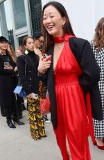 GIA KIM Out at New York Fashion Week 02/11/2024