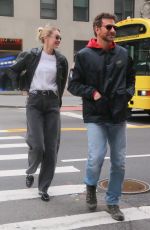 GIGI HADID and Bradley Cooper Out in New York 02/01/2024