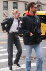 GIGI HADID and Bradley Cooper Out in New York 02/01/2024