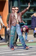 GIGI HADID and Bradley Cooper Out in New York 02/27/2024