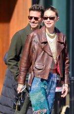GIGI HADID and Bradley Cooper Out in New York 02/27/2024