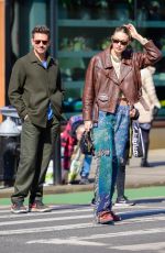 GIGI HADID and Bradley Cooper Out in New York 02/27/2024