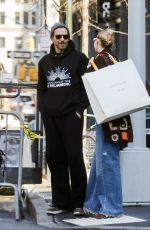 GIGI HADID and Bradley Cooper Out Shopping in New York 02/26/2024