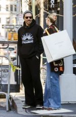 GIGI HADID and Bradley Cooper Out Shopping in New York 02/26/2024