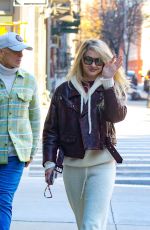 GIGI HADID Out and About in New York 02/14/2024