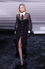GIGI HADID Walks Runway at Versace Fashion Show at Milan Fashion Week 02/23/2024