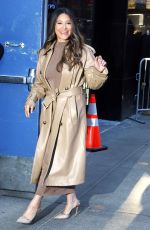 GINA RODRIGUEZ Arrives at Good Morning America in New York 02/19/2024