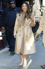 GINA RODRIGUEZ Arrives at Good Morning America in New York 02/19/2024