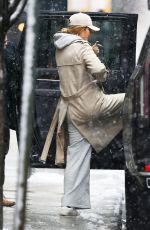 GISELE BUNDCHE Out and About in New York 02/13/2024