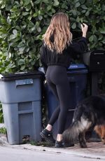 GISELE BUNDCHEN Out for a Dog Walk in Miami 02/20/2024