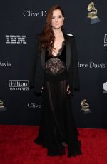 GRACE GUMMER at Clive Davis Pre-Grammy Gala in Los Angeles 02/03/2024
