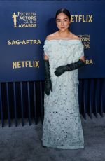 GRETA LEE at 30th Annual Screen Actors Guild Awards in Los Angeles 02/24/2024